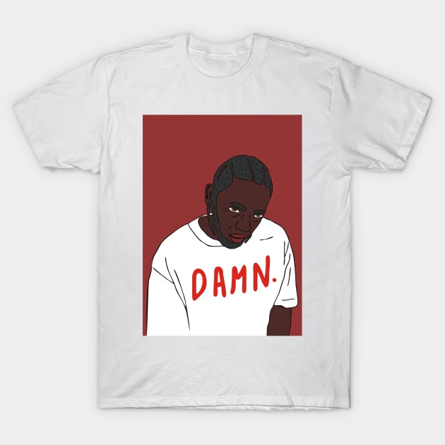 Kendrick Lamar T-Shirt by grekhov